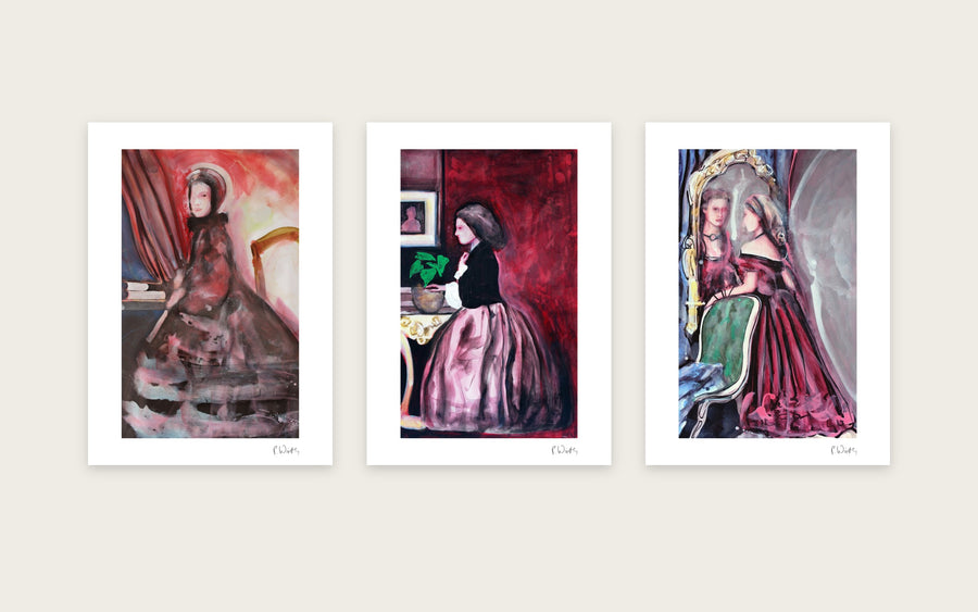 Burgundy II · Three