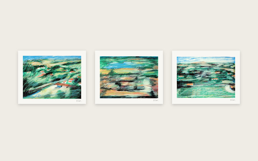 Green Land from Above · Three