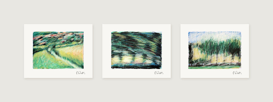 Bäume im Wind · Drei